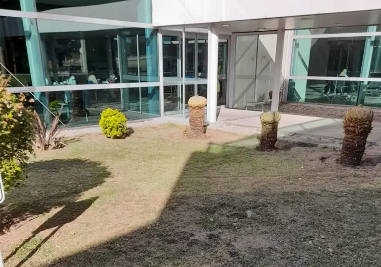 Trabajos de jardinería en Aeropuerto de Córdoba