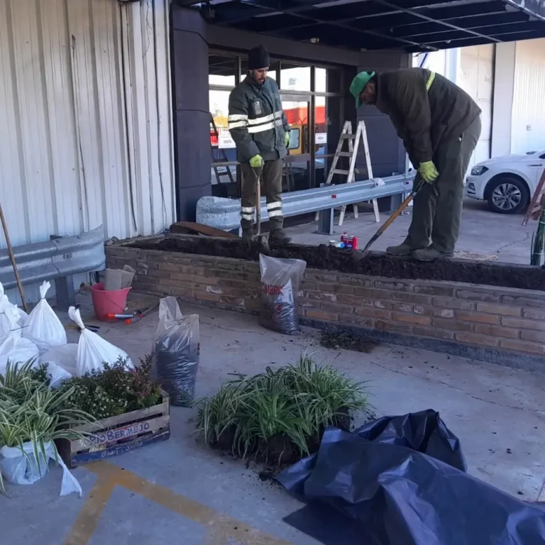 Trabajos de jardinería en Aeroparque Metropolitano Jorge Newbery – Buenos Aires5